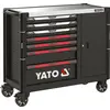Шафа-візок для інструментів YATO з 7 шуфлядами і додатк. скринькою 1100х 990х 480 мм