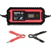 Зарядний прилад мережевий з LCD дисплеєм 230В YATO до акумуляторів 6V-2А 12V-8А макс. 240 AГод