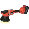 Полировальная машина акумкляторная безЩ YATO : Li-Ion Ø= 125 мм 18В.4 А/Г эксцентр 2100-5000об/х.