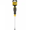 Отвертка плоская STANLEY "Cushion Grip" S/D FLARED: 6.5 X 150MM