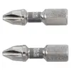 Насадка отверточная YATO PH2 х 25мм. HEX 1/4" покрытая никелем 2шт.