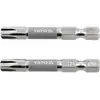 Насадка отверточная YATO TORX T40 х 50 мм. HEX 1/4" покрытая никелем 2 шт.