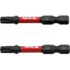 Насадка отверточная ударная YATO TORX T27 х 50 мм. HEX 1/4" 2 шт.
