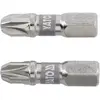 Насадка отверточная YATO PZ3 х 25мм. HEX 1/4" покрытая никелем 2шт.