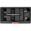 Фрези для гнізд датчиків ABS YATO з тримачем- 1/4" Ø= 15х23 і 18х23 мм кпл. 3 елем.