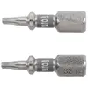 Насадка отверточная YATO TORX T8 х 25мм. HEX 1/4" покрытая никелем 2шт.