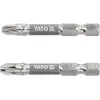 Насадка отверточная YATO PZ3 х 50мм. HEX 1/4" покрытая никелем 2шт.