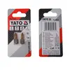 Насадка викруткова YATO PZ1 х 25 мм. HEX 1/4" покрита титаном 2 шт.