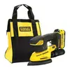 Шлифмашина вибрационная аккумуляторная бесщеточная FATMAX V20 пылезащита 12000об/мин 1 аккум 2А +сумка