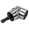 Держатель-адаптер угловой YATO : HEX - 1/4" L= 37 мм F=12 Нм под углом 105°
