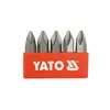 Отверточные вставки к ударным отверткам YATO: крестовый шлиц: PH2 х 36 мм HEX Ø= 5/16". 5 шт