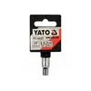 Головка торцевая 6-гранная YATO : квадрат 1/4" М5.5 CrV