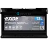 Аккумулятор автомобильгный 72Ah EXIDE PREMIUM (-/+) 720EN (EA722)