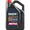 (EN) 4T engine oil 15W50 MOTUL NGEN 7 4л 4Т, API SP JASO MA-2 синтетическое