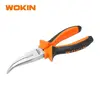 Изогнутые длинногубцы 160 мм (WOKIN) WK-100306