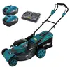 Аккумуляторная газонокосилка PROFI-TEC EcoCut 51 Pro (2×PT2080EP (8.0 Ач), зарядное устройство)