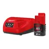 Энергокомплект Li-Ion MILWAUKEE, M12 NRG-201 (ЗУ С12 С, 1х2Ач B2)