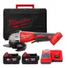 Шлифмашина угловая - болгарка аккумуляторная бесщёточная MILWAUKEE, M18 BLSAG125XPD-402X, Ø125мм