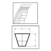 Ремень 0173240 (SPZ-1362) Gates США