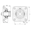Корпус із підшипником FWS 50 T - TCJ50 (HC 210 R3 + CJ10+ KASK10) PTI