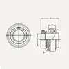 Підшипник HC 208-24-AP (PER.HC208-24XT-A) PEER