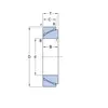 Підшипник GAC 40 F SKF