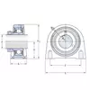 Корпус із підшипником SYF 50 WM SKF