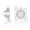 Корпус із підшипником FY 55 WF SKF