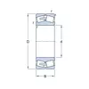 Подшипник 23160 CAC/C3W33 SKF