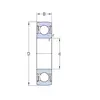 Підшипник 6202 2RS1 SKF