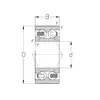 Подшипник 3308 B TV NKE