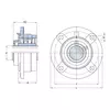 Корпус с подшипником FYRP 1.15/16 SKF
