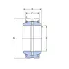 Подшипник GEZ 106 ES 2RS SKF