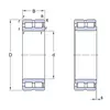 Подшипник NNCF 5008 ADB 2LSV SKF