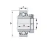Подшипник E 70 KRR INA