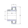 Підшипник YAT 207-104 SKF