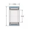 Підшипник RNA 1009 Timken