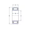 Підшипник NA 4908 A 2RS Timken
