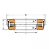 Підшипник T 1930-90010 Timken