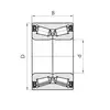 Подшипник VKBA 3551 SKF