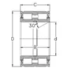 Підшипник NNF 5011 2LSV NKE