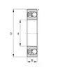 Подшипник 1209 K TVH C3 FAG