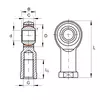 Подшипник GIKL 16 PW-A INA