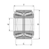 Подшипник NP834378/NP283816/K106817R/K106610R NP834378 - 902А1 Timken