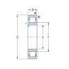 Підшипник NU 217 ECP SKF