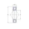 Подшипник QJ 217 MA SKF