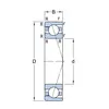 Підшипник 7006 CDGA/P4A SKF