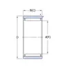 Подшипник RNAO 25x35x17 SKF