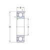 Підшипник 6216 Z SKF