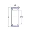 Подшипник RNA 4906 RS SKF
